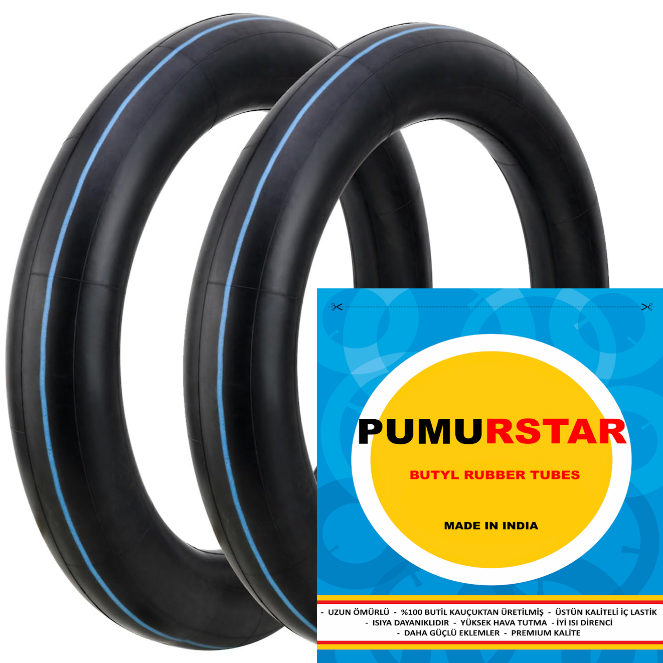 325/350-16 TR-29 PUMU RSTAR MOTORSİKLET İÇ LASTİK (50 ADET)