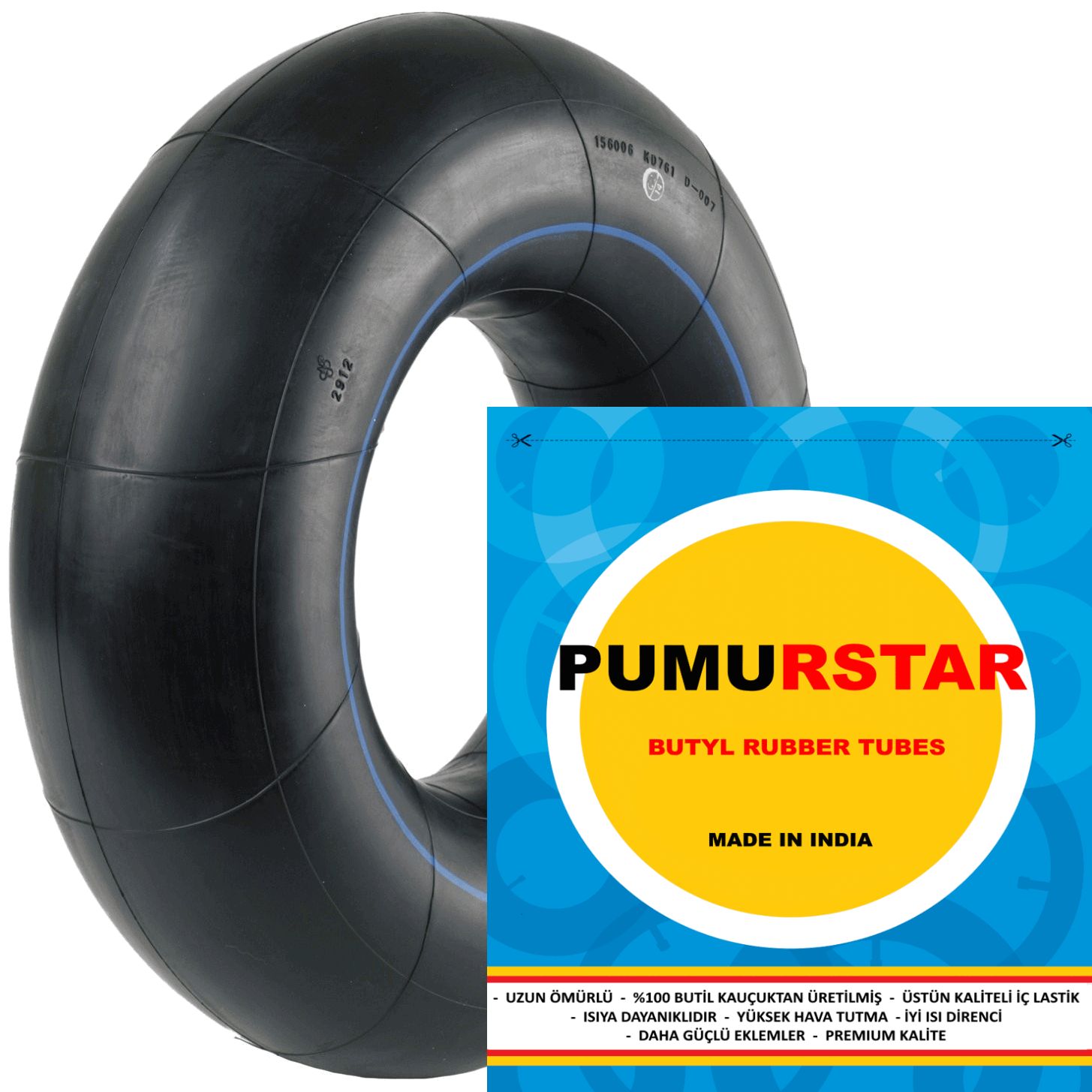 600-9 JS-2 PUMU RSTAR FORKLİFT İÇ LASTİK